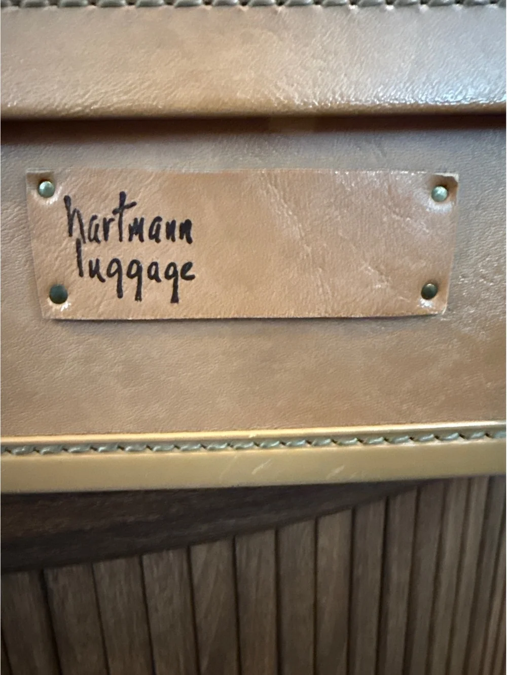 Hartmann this vintage